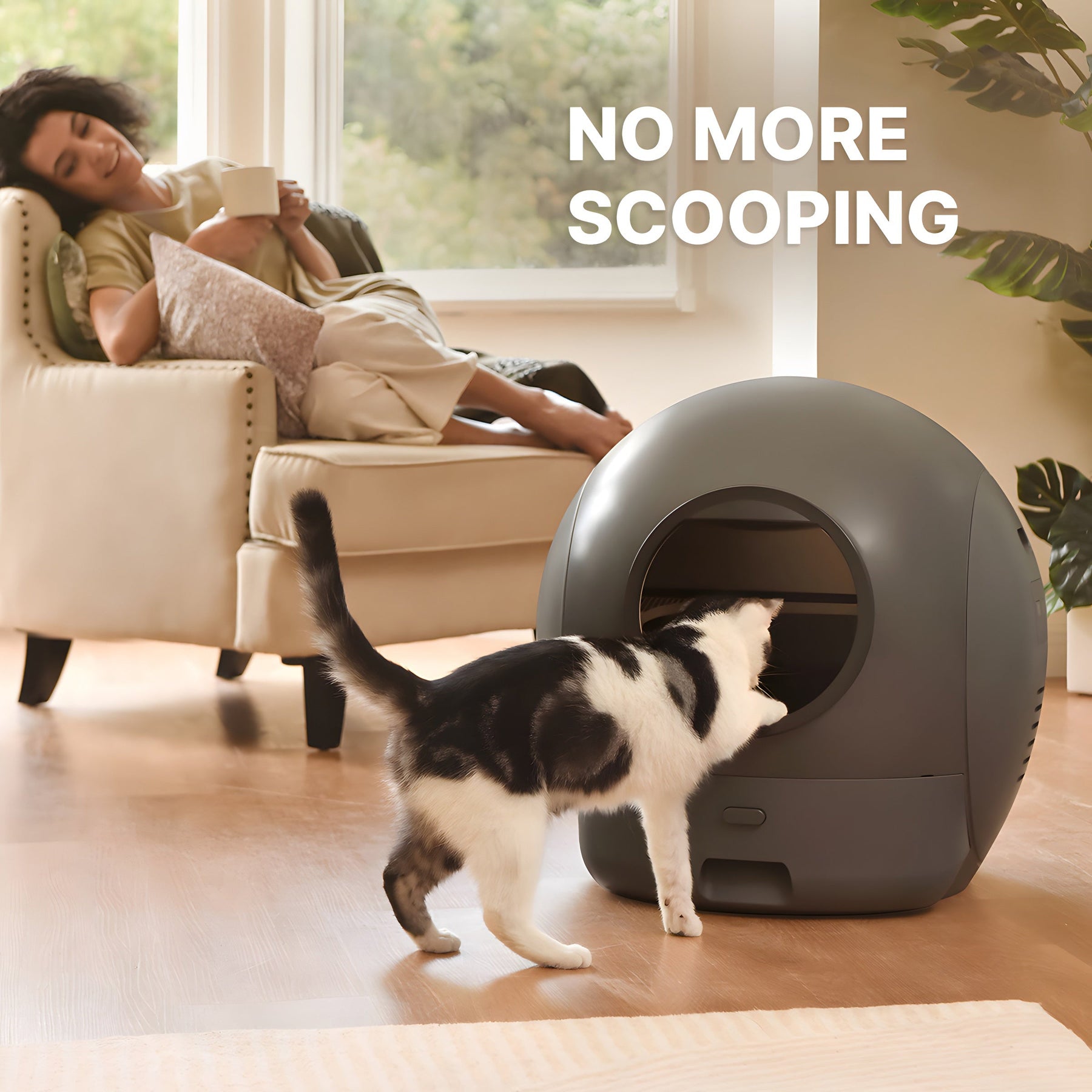 Spaceship 2 Automatic Litter Box