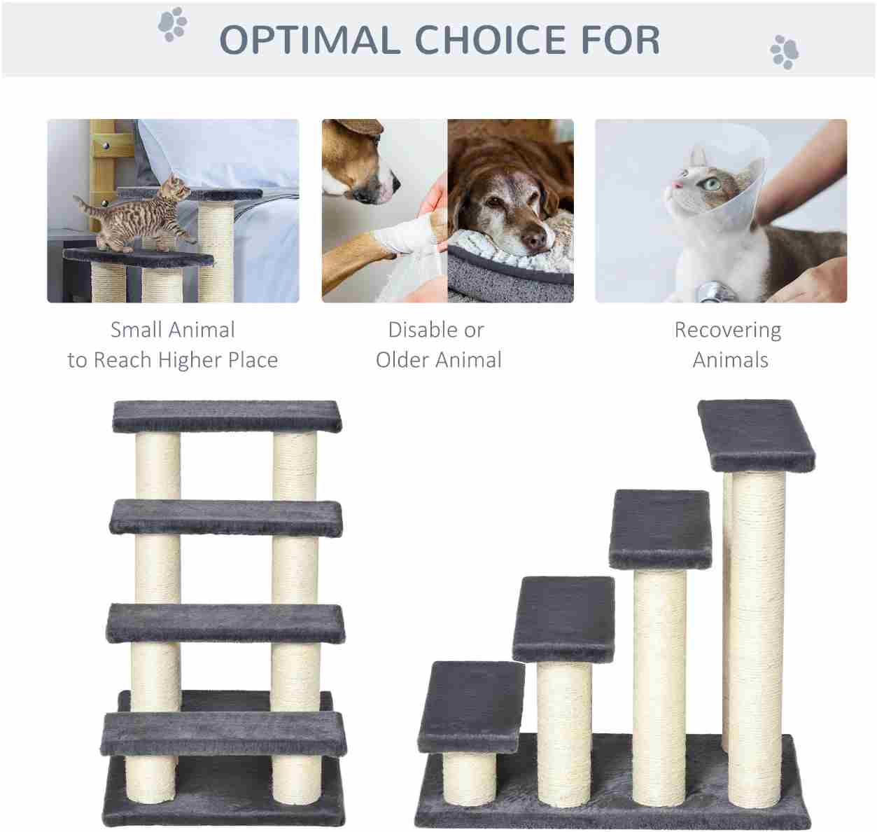 Cat Tree with 4 Steps