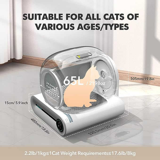 Smart Automatic Cat Litter Box