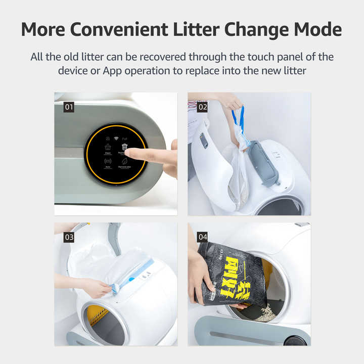 Smart Automatic Cat Litter Box