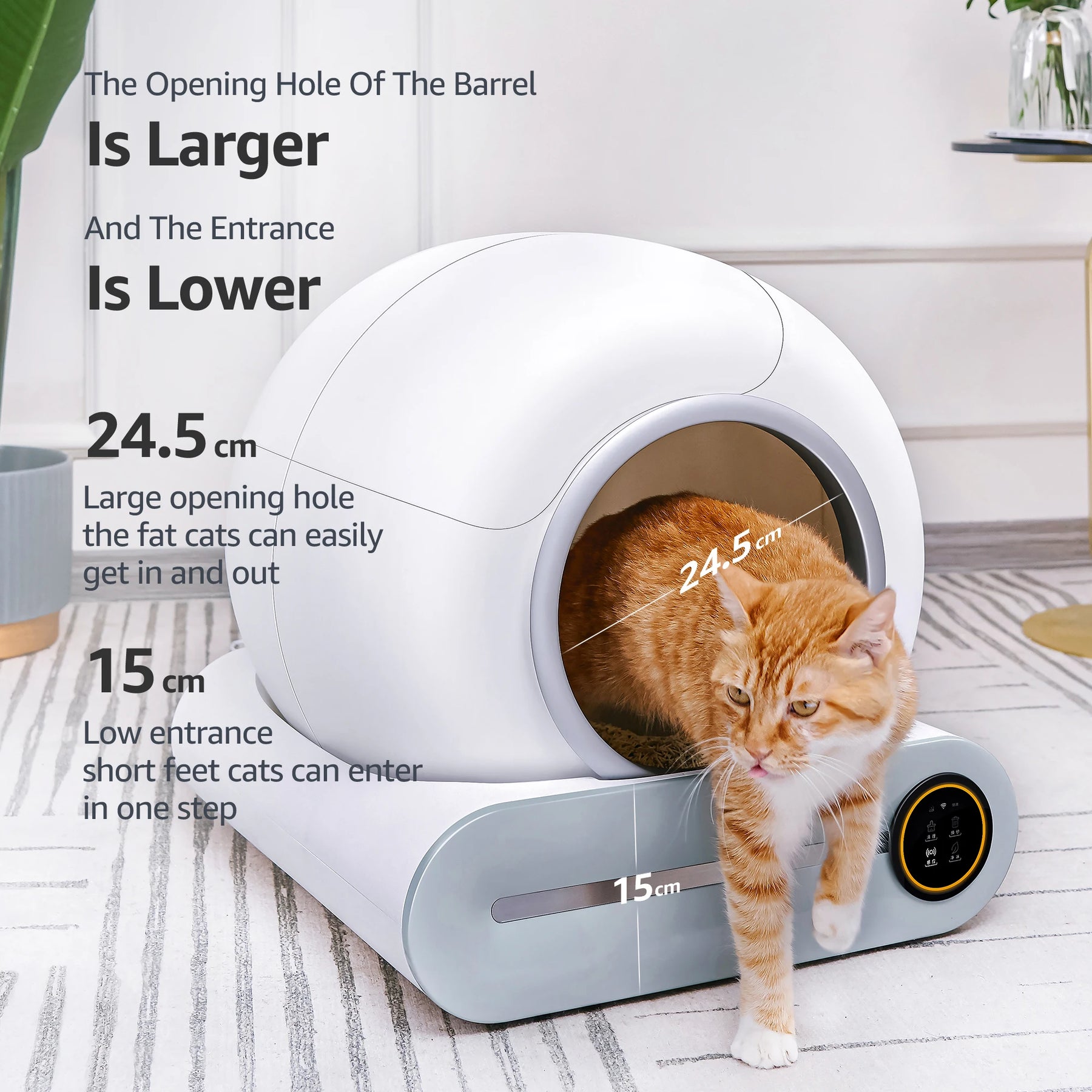 Smart Automatic Cat Litter Box