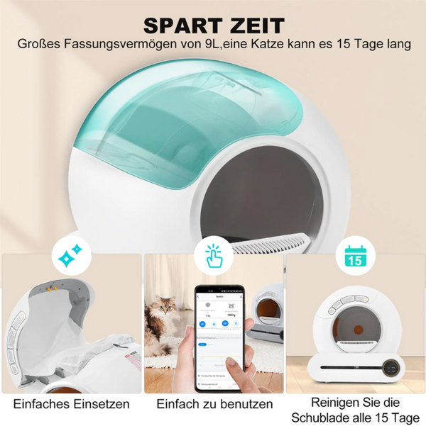 Smart Automatic Cat Litter Box