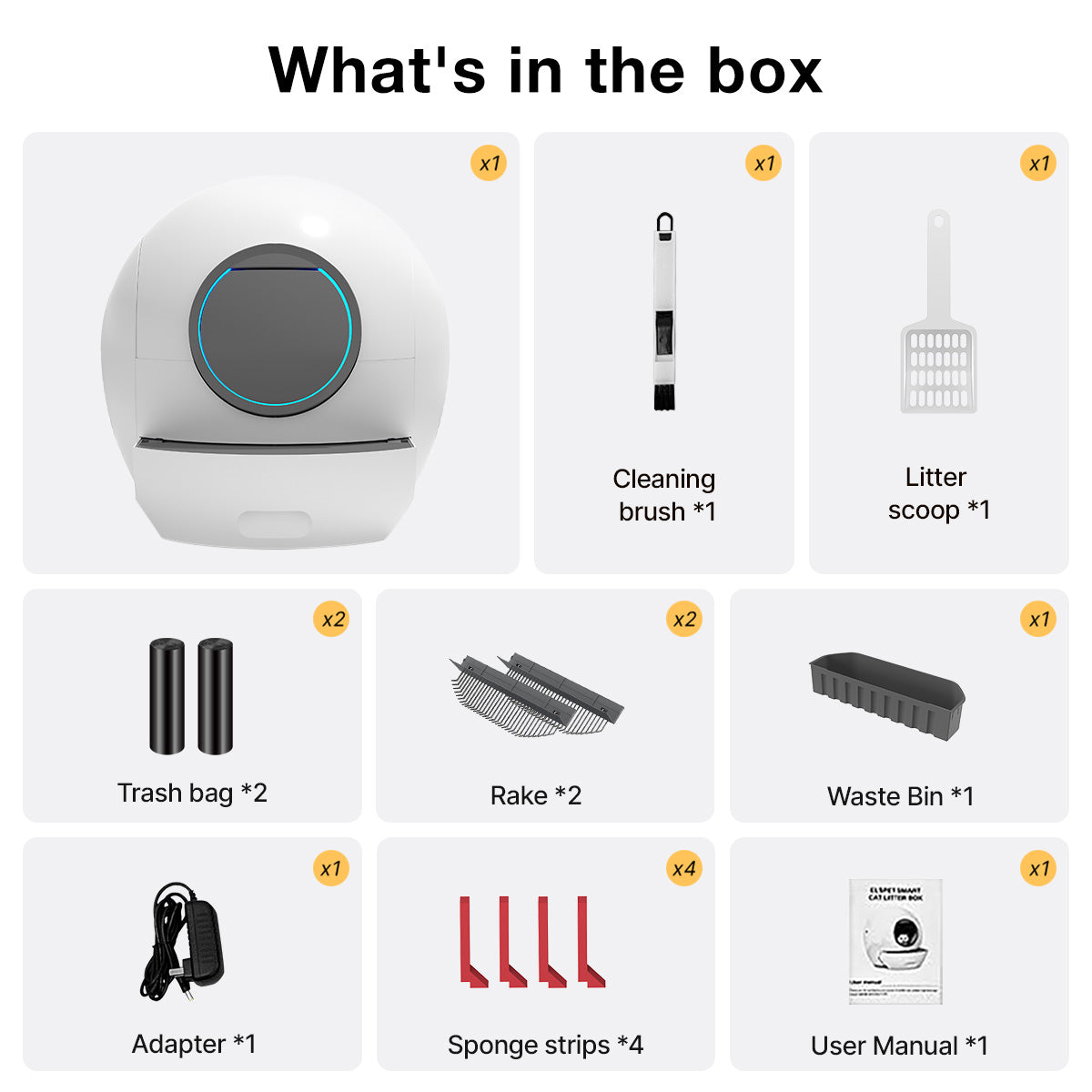 Spaceship 1 Automatic Litter Box