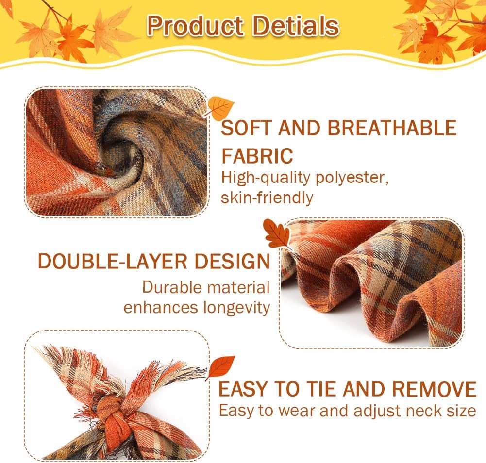 Cosy Plaid Bandana
