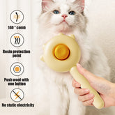 Self-Cleaning Grooming Brush