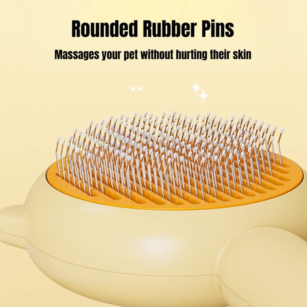 Self-Cleaning Grooming Brush