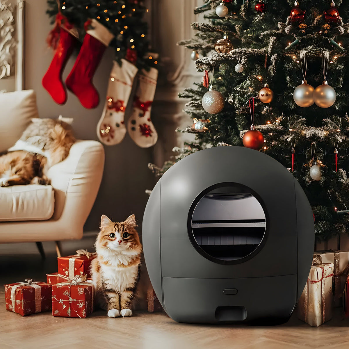 Spaceship 2 Automatic Litter Box
