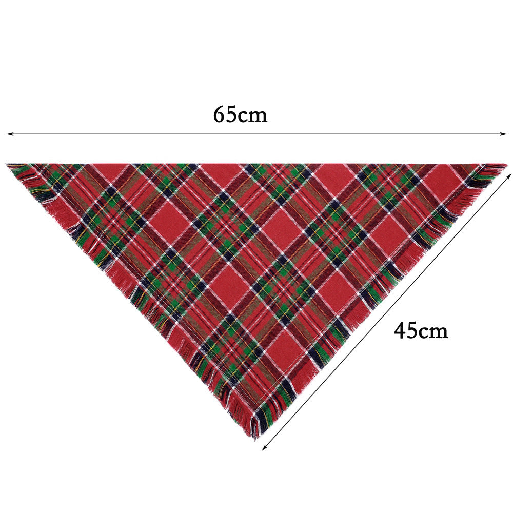 Cosy Plaid Bandana