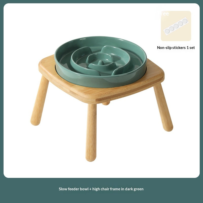 Ceramic Slow Bowl with Stand
