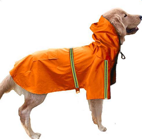 Hooded Rain Poncho