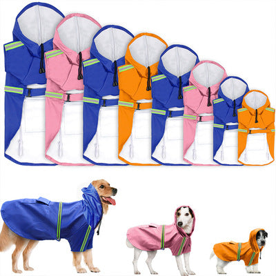 Hooded Rain Poncho