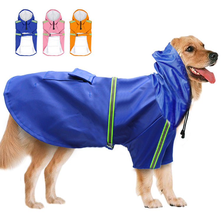 Hooded Rain Poncho