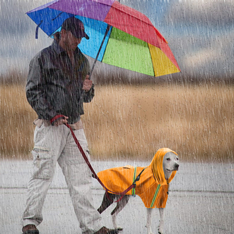 Hooded Rain Poncho