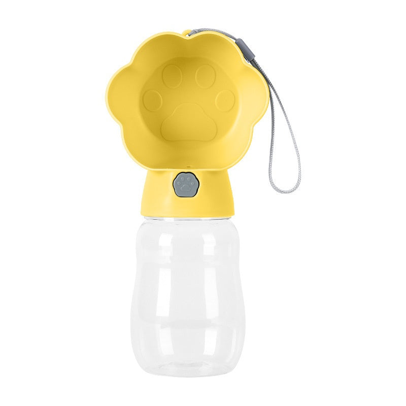 Flower Travel Water Bottle
