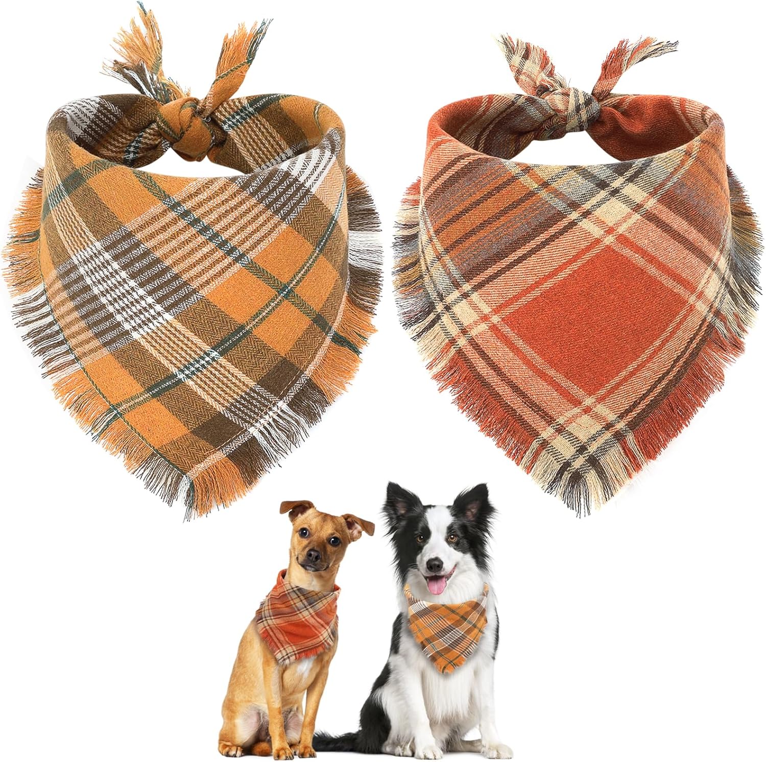 Cosy Plaid Bandana
