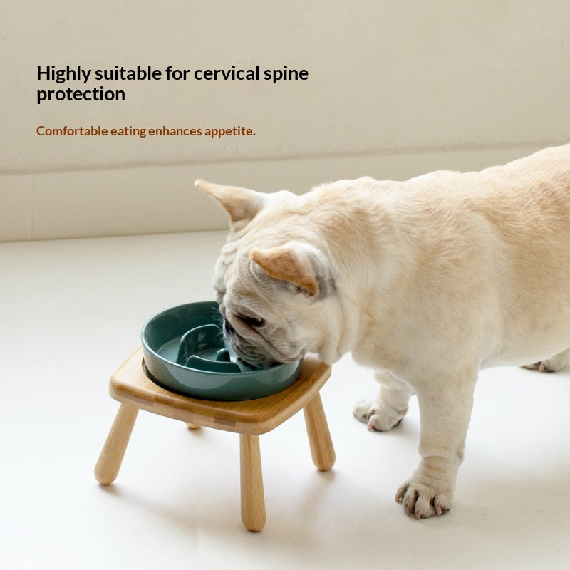 Ceramic Slow Bowl with Stand