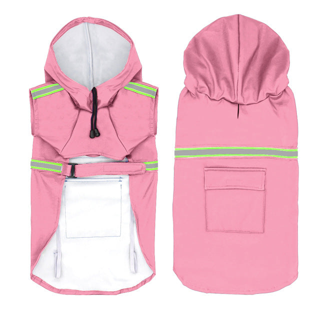 Pastel Reflective Raincoat