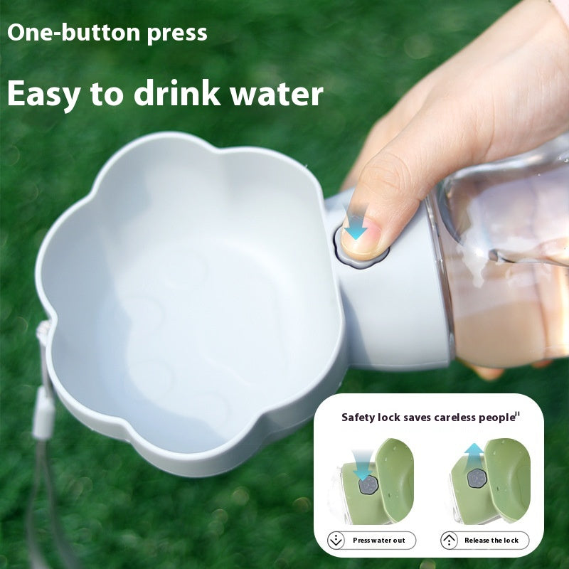 Flower Travel Water Bottle