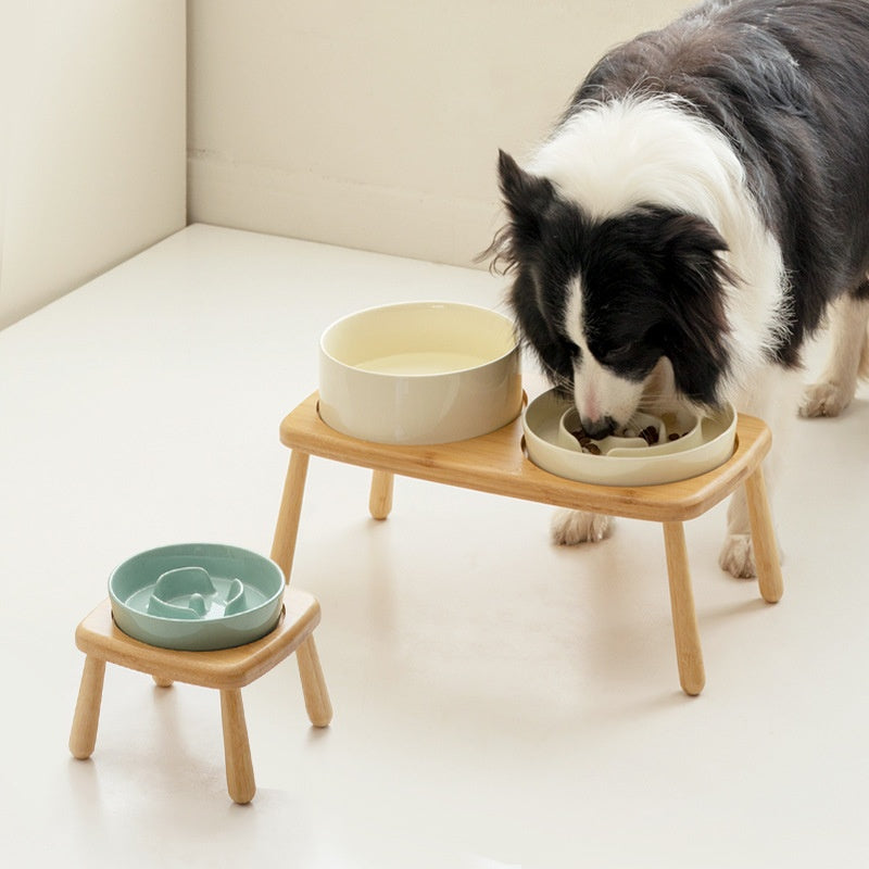 Ceramic Slow Bowl with Stand